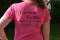Preview: T-Shirt für Damen - Turnierrtrottel - pink meliert
