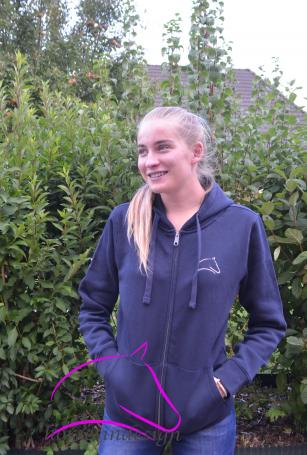 Sweatshirtjacke - "individuelle Rasse"-Power - wie z.B. Scheckenpower