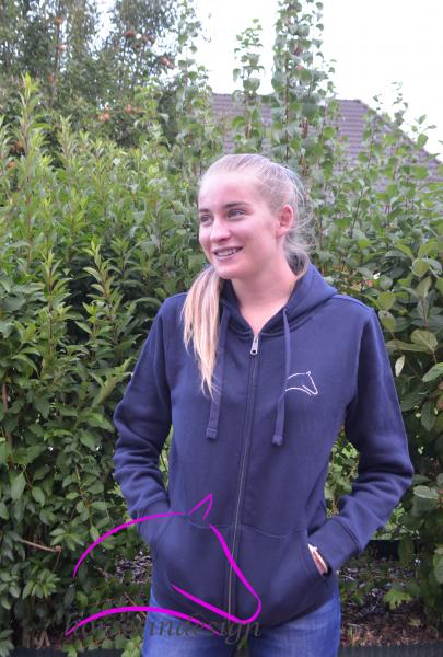 Sweatshirtjacke - "individuelle Rasse"-Power - wie z.B. Scheckenpower